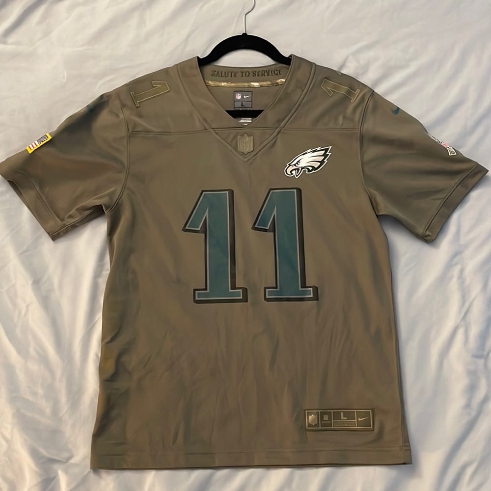 Youth Philadelphia Eagles Wentz Nike Salute To Service Player Limited Jersey